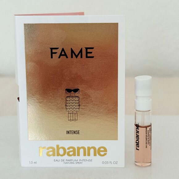 🌷New🌷 Rabanne Fame Intense Eau de Parfum Natural Spray 0.05 FL OZ, 1.5 mL - Picture 3 of 7